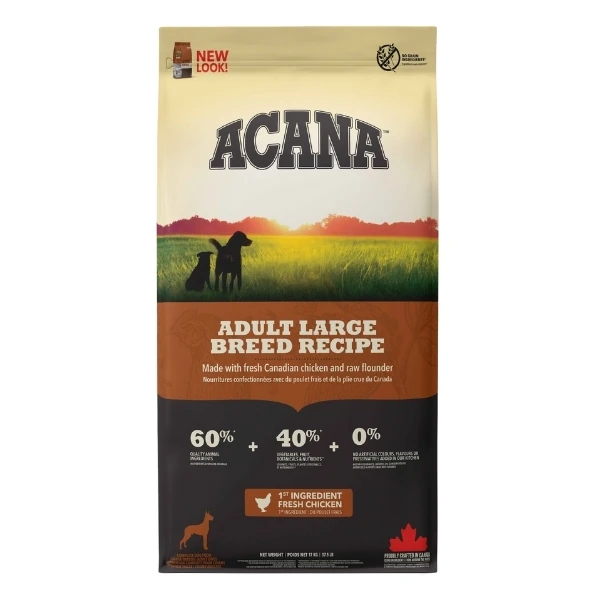 Acana Adult Large Tahılsız Tavuklu ve Balıklı Yetişkin Köpek Maması - 17 Kg