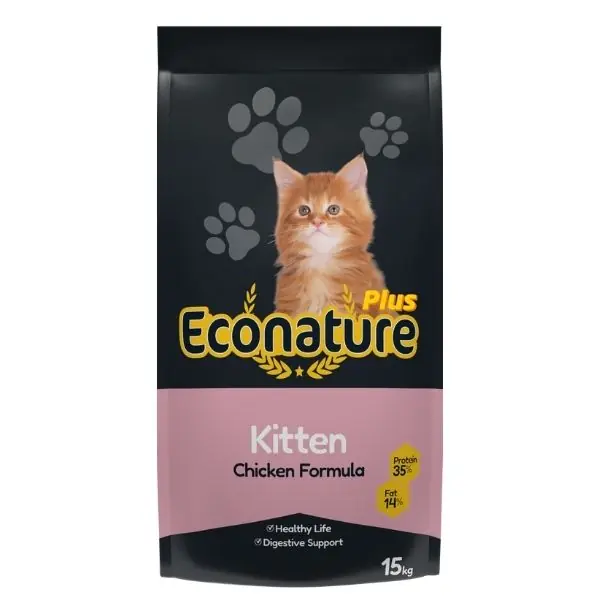 Econature Plus Tavuklu Yavru Kedi Maması