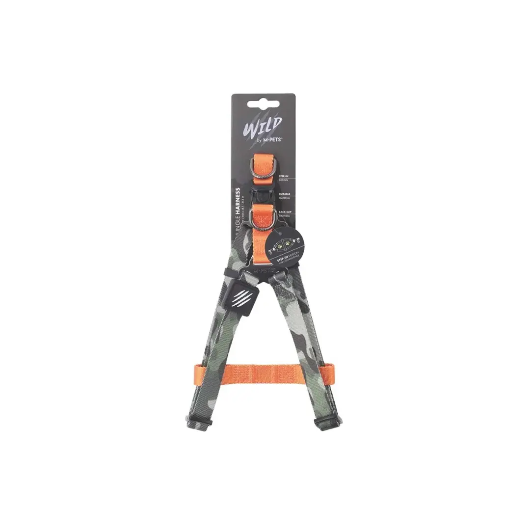 M-Pets Wıld Jungle Köpek Göğüs Tasması M