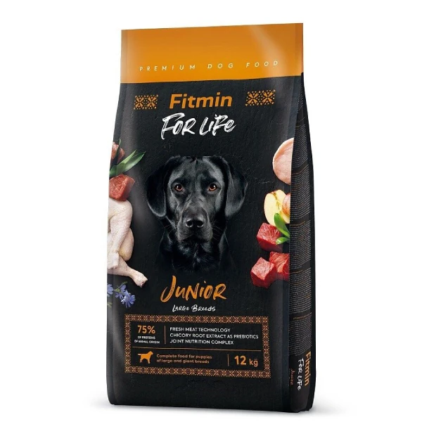 Fitmin For Life Büyük Irk Kümes Hayvanlı Genç Köpek Maması