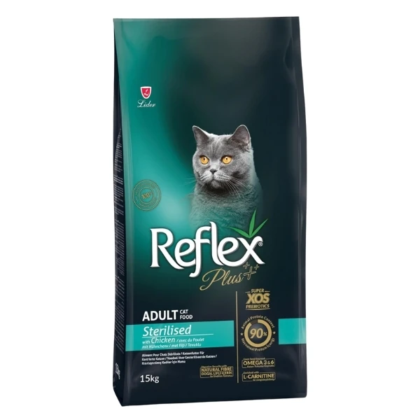 Reflex Plus Tavuklu Yetişkin Kısırlaştırılmış Kedi Maması - 15 Kg