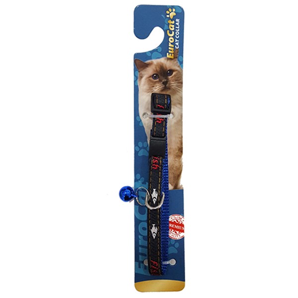 Eurocat Balık Desenli Kedi Boyun Tasması