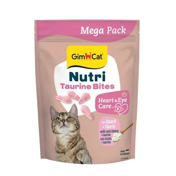 Gimcat Nutri Taurinli ve Lor Peynirli Kalp ve Göz Bakımı Destekleyici Kedi Ödül Maması