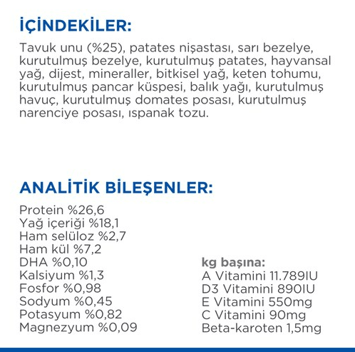 Hills Tahılsız Tavuklu Yavru Köpek Maması