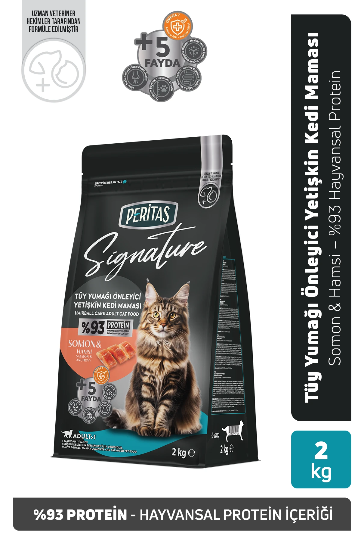 Signature Somonlu Yetişkin Kedi Maması - 2 Kg