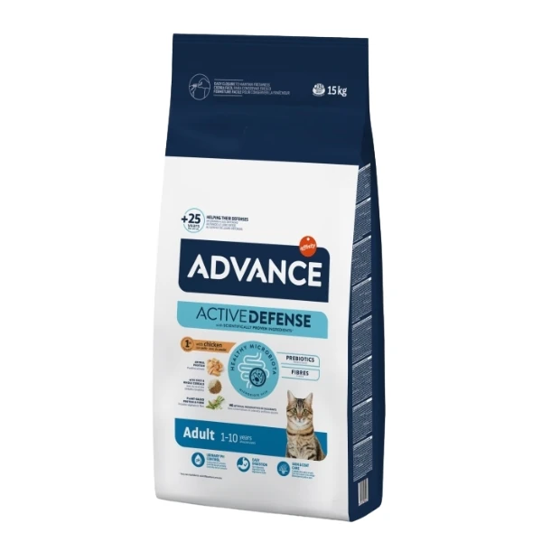 Advance Yüksek Proteinli Tavuklu Yetişkin Kedi Maması - 15 Kg
