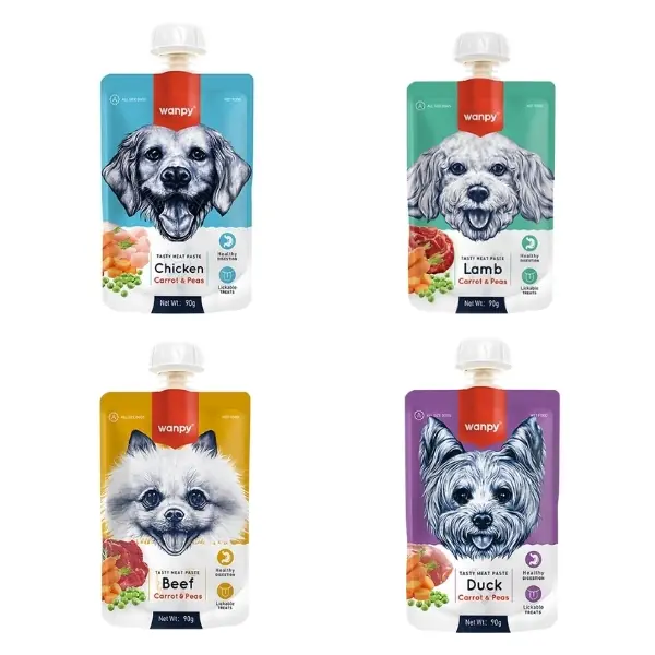 Wanpy Karışık Lezzetler Doğal Sıvı Köpek Ödül Maması