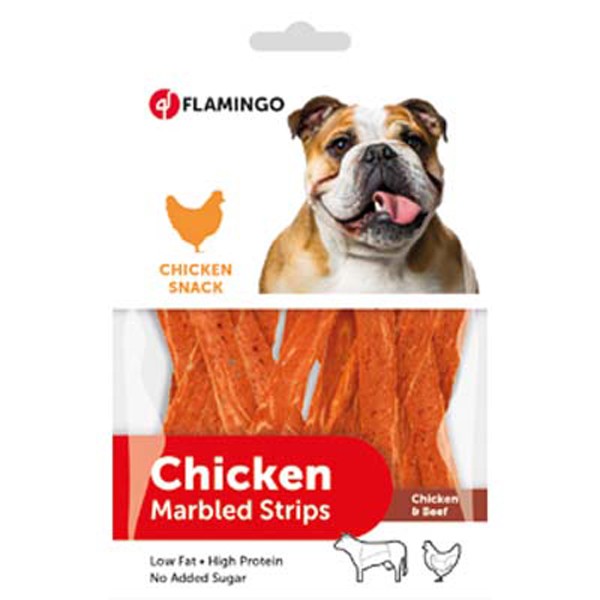 Flamingo Tavuk ve Biftekli Köpek Ödül Çubuğu