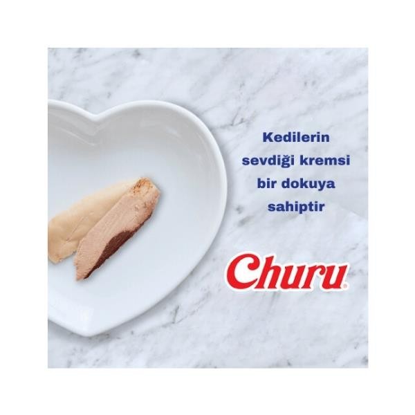 Inaba Ciao Churu Bites Tavuk Sargılı Deniz Taraklı ve Ton Balıklı Kedi Ödül Maması