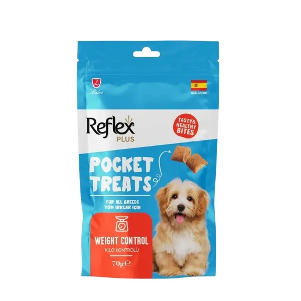 Reflex Plus Pocket Treats Kilo Kontrolü için Köpek Ödül Maması