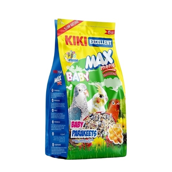 Kiki Excellent Max Menu Yavru Paraket Kuşu Yemi