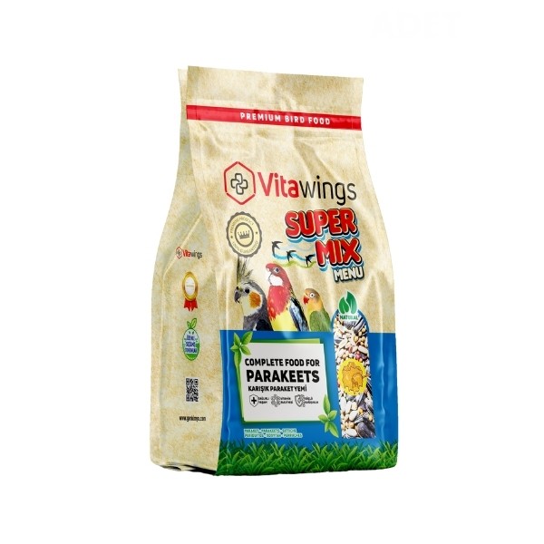 Vitawings Süper Mix Paraket Kuş Yemi