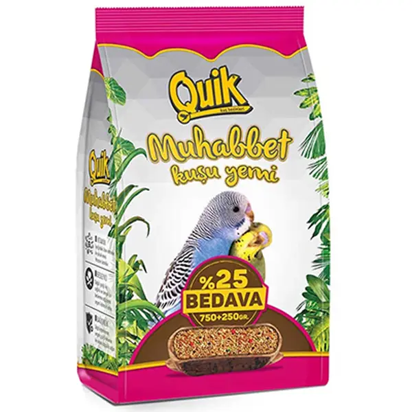 Quik Muhabbet Kuşu Yemi