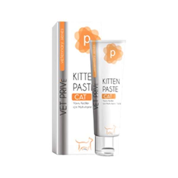 Vet Prive Veterinary Kitten Multivitamin Paste Yavru Kedi Malt Macunu