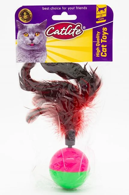 Catlife Tüylü Hacıyatmaz Kedi Oyuncağı