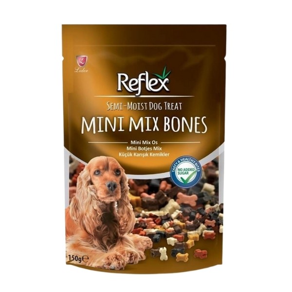 Reflex Küçük Karışık Kemikler Yarı Yumuşak Köpek Ödül Maması