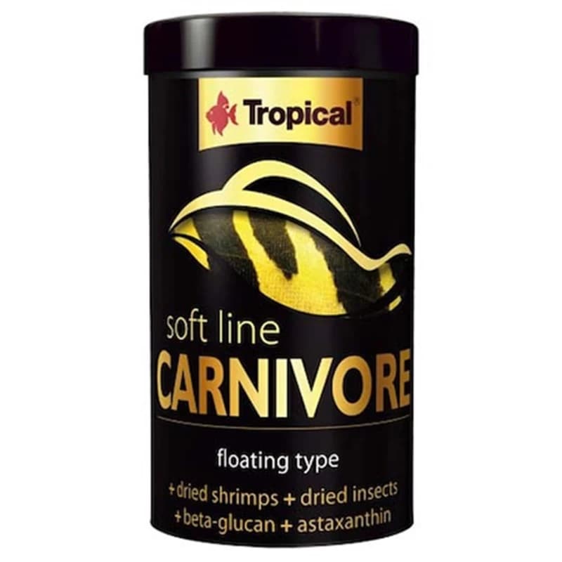 Tropical Softline Carnivore Büyük Yırtıcı Balıklar için Çubuk Balık Yemi