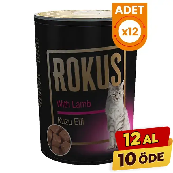 Rokus Mama ile Kedilerde Besin Alerjisi: Etkili Çözüm Önerileri 3 Rokus Kuzulu Yetişkin Konserve Kedi Maması