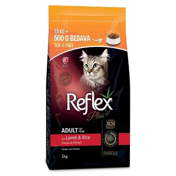 Reflex Plus Adult Kuzu ve Pirinçli Yetişkin Kedi Maması