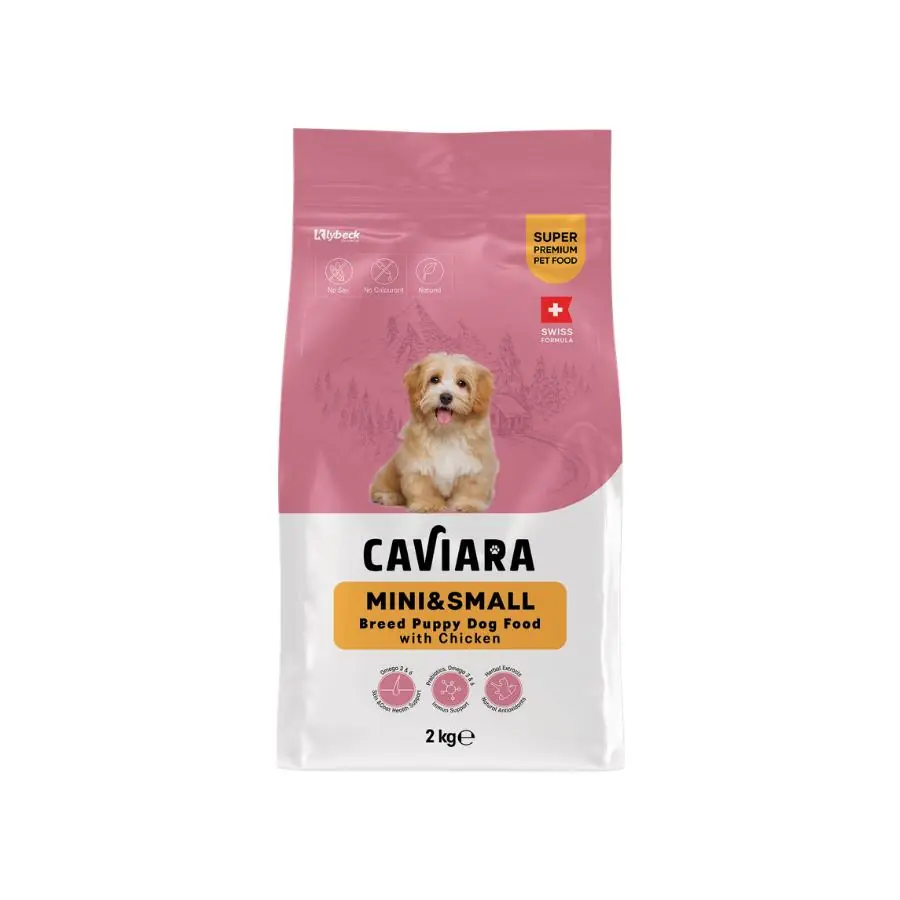 Caviara Tavuklu Mini ve Küçük Irk Yavru Köpek Maması