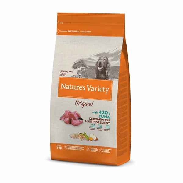 Natures Variety Tuna Balıklı Orta Irk Yetişkin Köpek Maması - 12 Kg