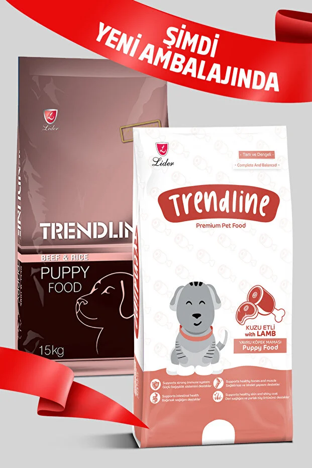 Trendline Puppy Biftekli Yavru Köpek Maması - 1 Kg