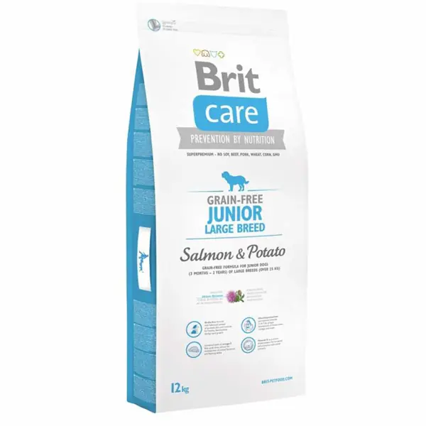 Brit Care Tahılsız Junior Somonlu Patatesli Büyük Irk Yavru Köpek Maması