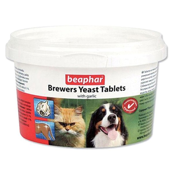 Beaphar Kedi ve Köpek Tüy Dökülme Önleyici Sarmısaklı Tablet