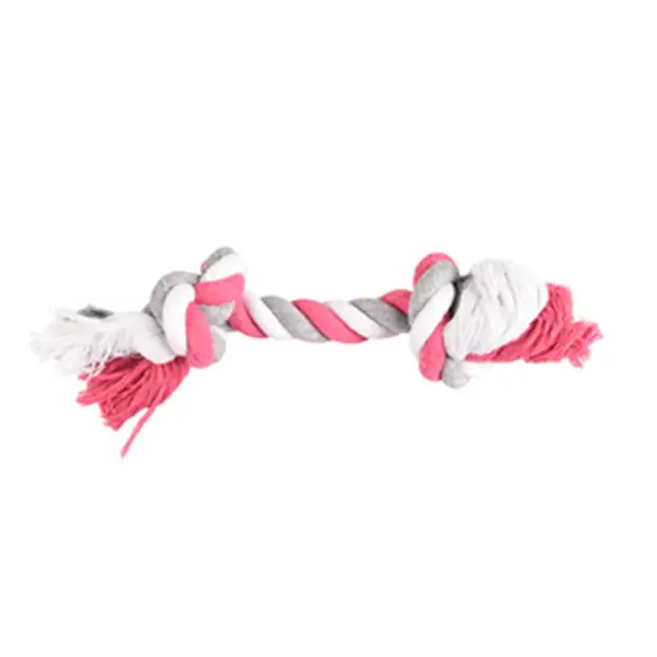 Flamingo İki Düğümlü Diş İpi Köpek Oyuncağı