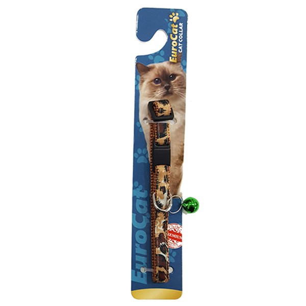 Eurocat Leopar Desenli Kedi Boyun Tasması