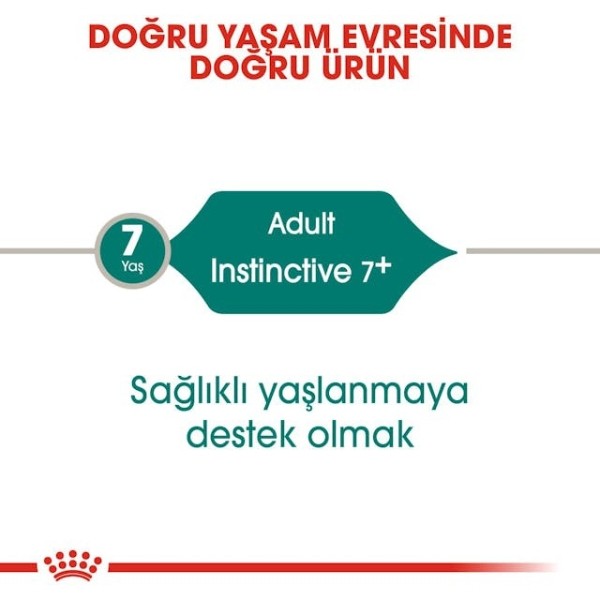 Royal Canin İnstinctive +7 Pouch Yaşlı Konserve Kedi Maması