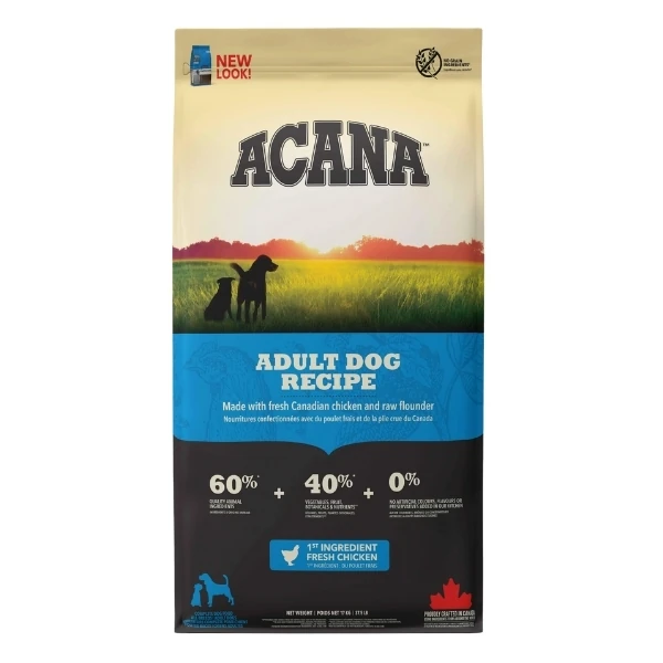Acana Adult Tahılsız Tavuk ve Balıklı Yetişkin Köpek Maması - 17 Kg