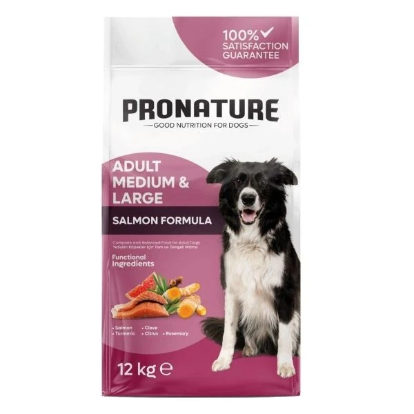 Pronature Derma Shine Somonlu Yetişkin Köpek Maması