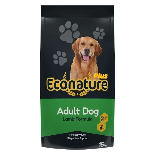 Econature Plus Kuzu Etli Yetişkin Köpek Maması