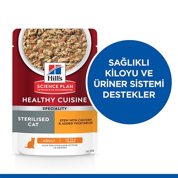 Hills Young Sterilised Tavuklu Kısırlaştırılmış Kedi Maması