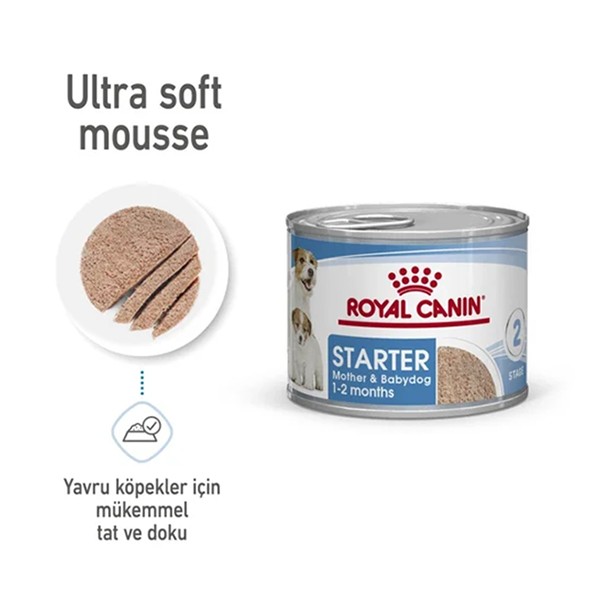 Royal Canin Starter Mousse Yavru Konserve Köpek Maması