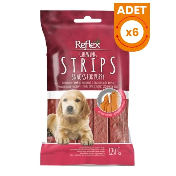 Reflex Şerit Yavru Köpek İçin Çiğnemelik Ödül Maması