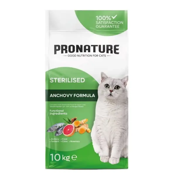 Pronature Adult Sterilised Hamsili Kısırlaştırılmış Kedi Maması
