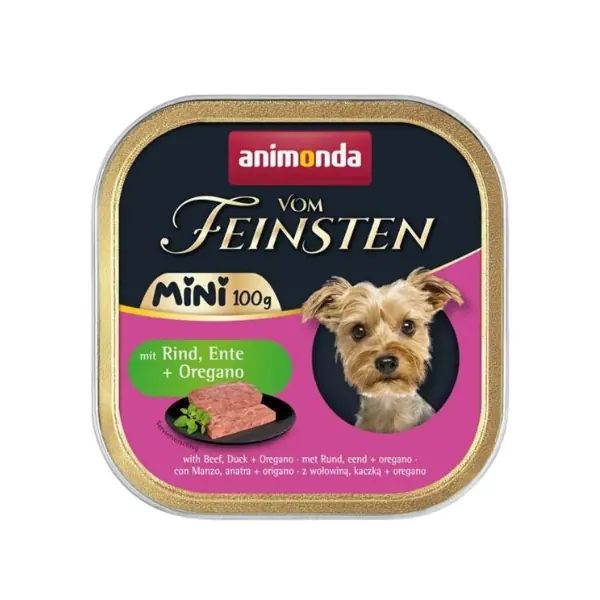 Animonda Vom Feinsten Dana ve Ördek Etli Mini Irk Yetişkin Köpek Konservesi