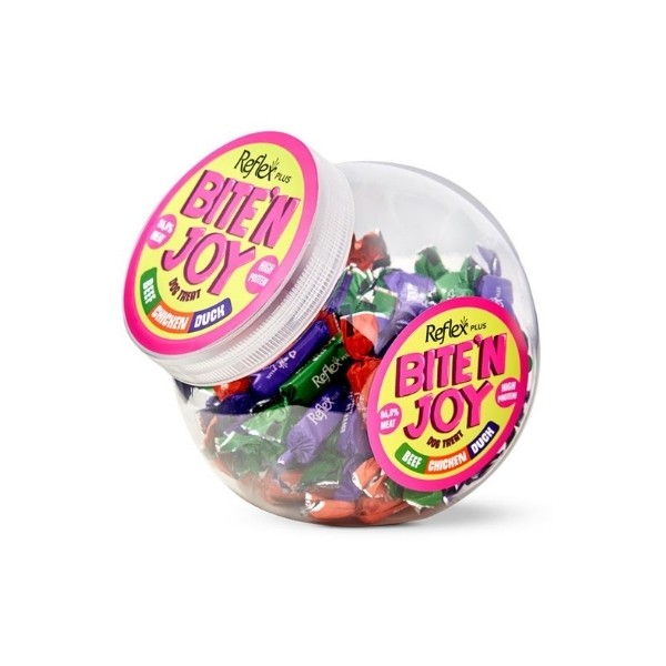 Reflex Plus Bite'n Joy Dana Etli Tavuklu ve Ördekli Köpek Ödül Maması
