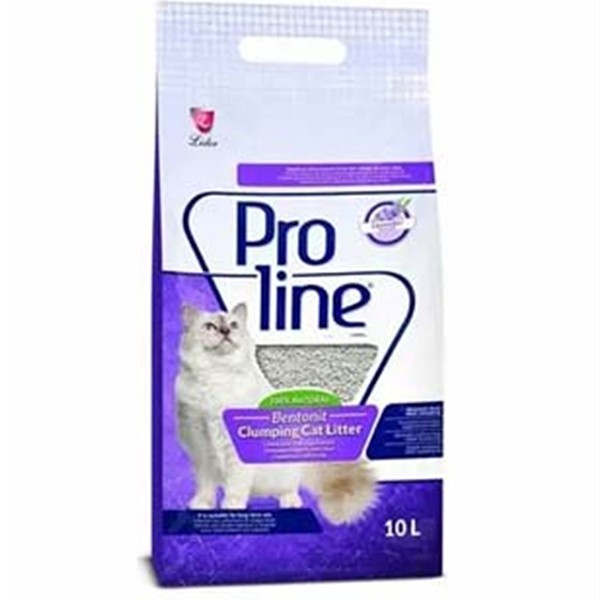 Proline Lavanta Kokulu Topaklanan Bentonit Kedi Kumu