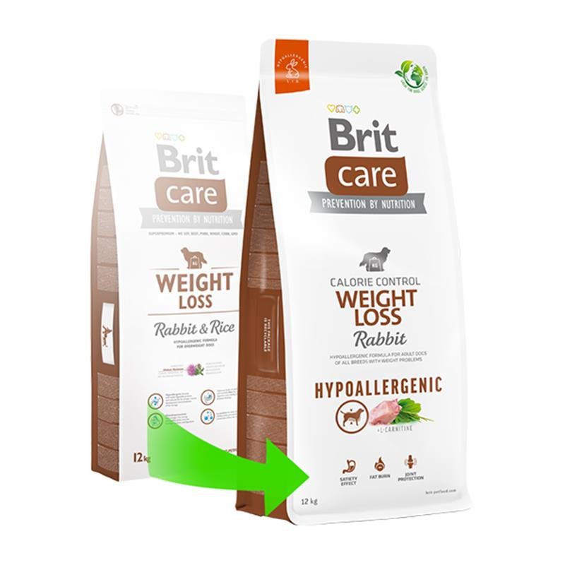Brit Care Weight Loss Kilo Kontrolü Sağlayan Tavşanlı Yetişkin Köpek Maması