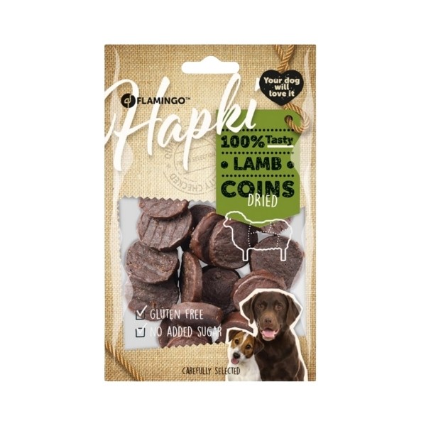 Flamingo Hapki Coins Kuzulu Glutensiz Köpek Ödül Maması