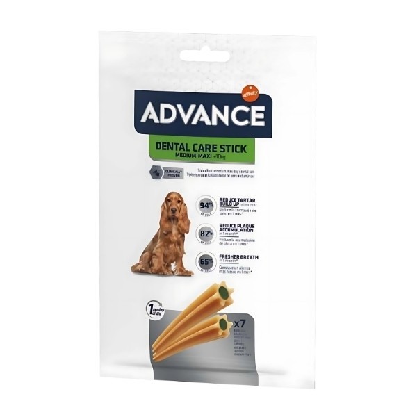 Advance Dental Stick Orta ve Büyük Irk Yetişkin Köpek Ödül Maması