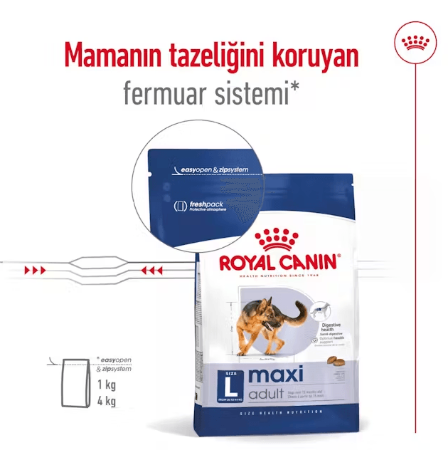 Royal Canin Maxi Adult Büyük Irk Yetişkin Köpek Maması