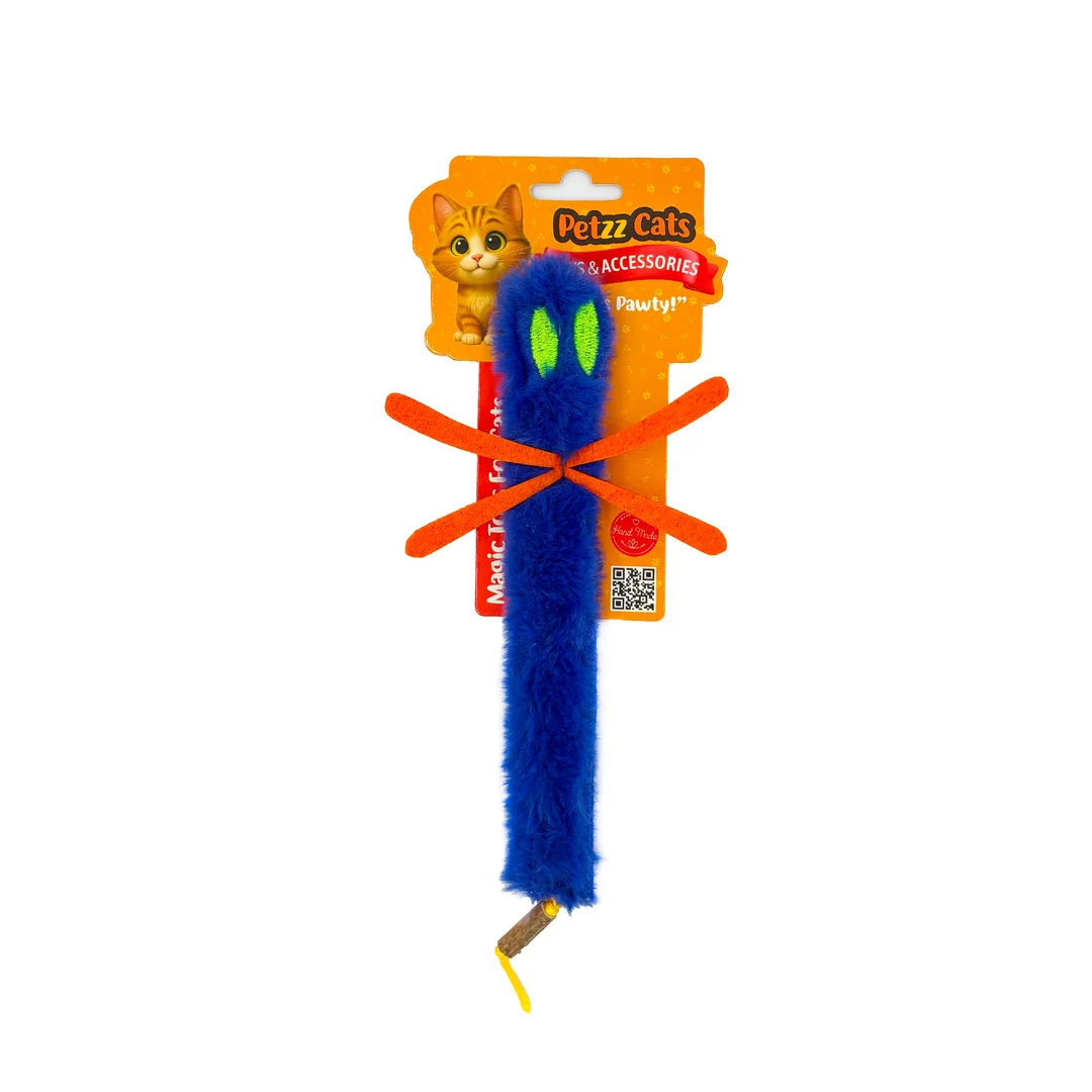 PetzzCats Sinek Matatabi ve Çıngırak Sesli Peluş Kedi Oyuncağı