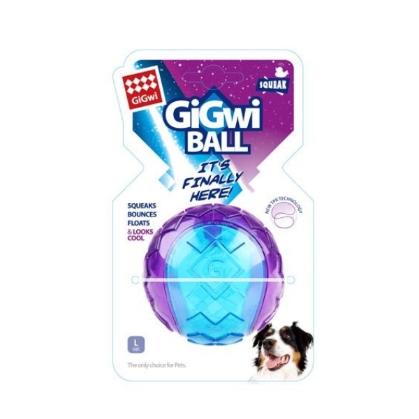 Gigwi Ball Sert Top Plastik Köpek Oyuncağı