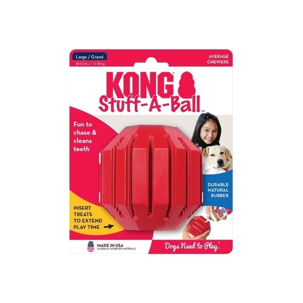 Kong Stuff A Ball Çok Amaçlı Kauçuk Köpek Oyuncağı