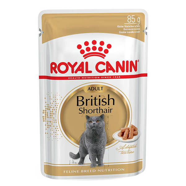 Royal Canin British Shorthair Adult Pouch Konserve Kedi Maması - 1 Adet 85 Gr