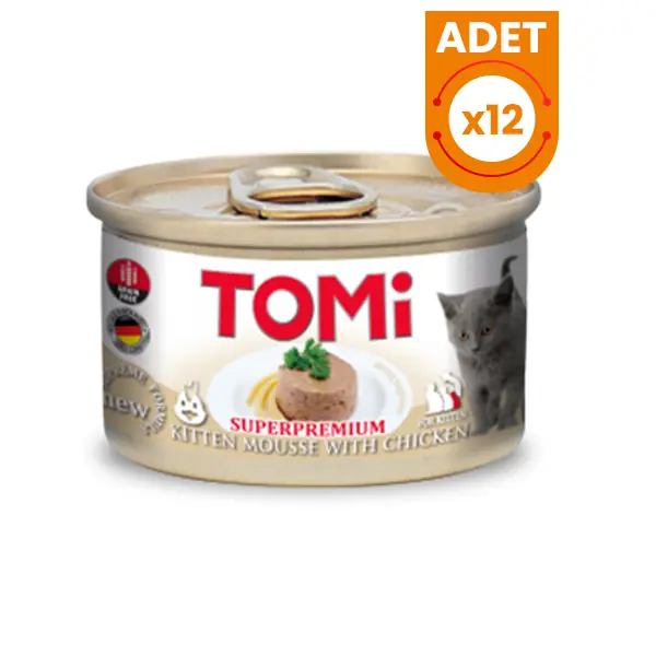 Tomi Minced Chicken Grain-Free Kitten Wet Cat Food